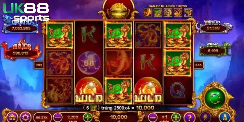 Ưu điểm nổi bật slot game Siêu Hũ Tứ Linh