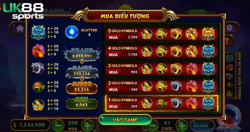Ưu điểm nổi bật của sảnh game này