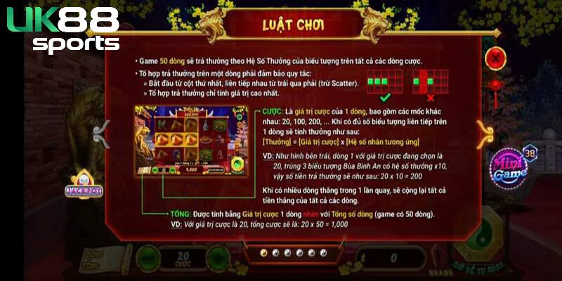 Luật chơi chuẩn nhất từ Uk88