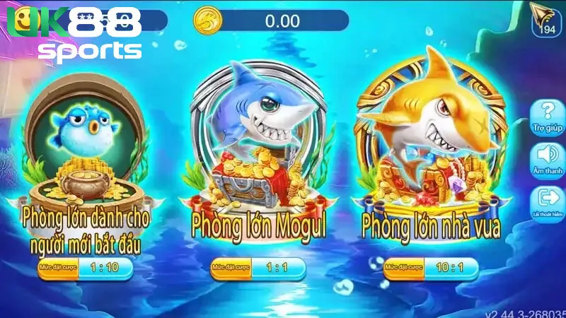 Ưu điểm của sảnh game hấp dẫn này