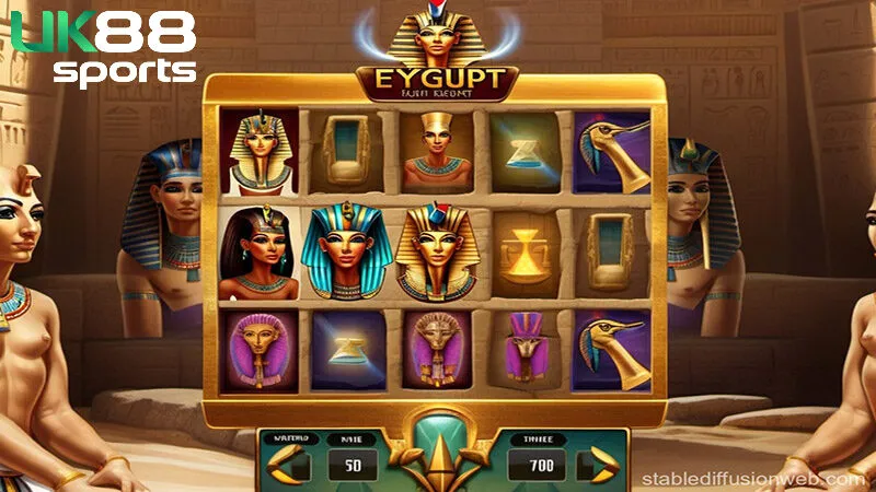 Các bước tham gia chơi game Egypt Pyramid