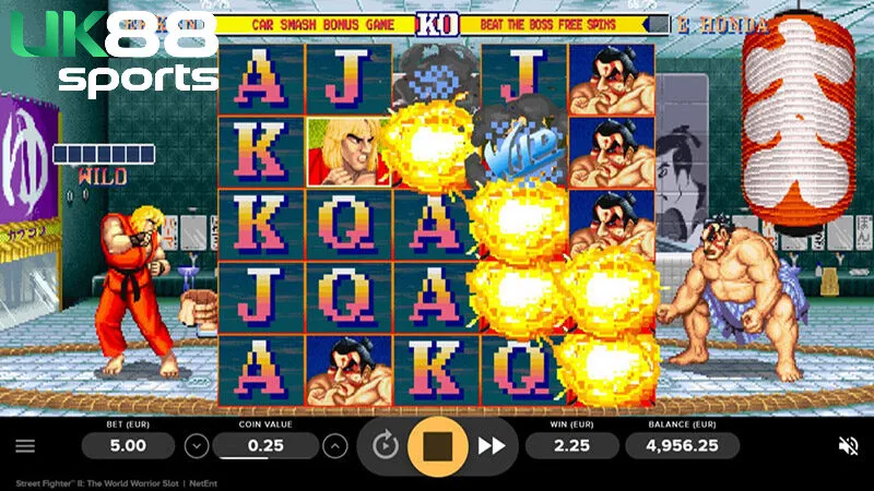 Mẹo chơi slot game Street Fighter Uk88